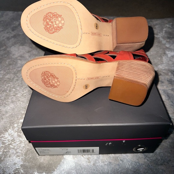 Vince Camuto Red Chesten Sandals - Picture 2 of 4